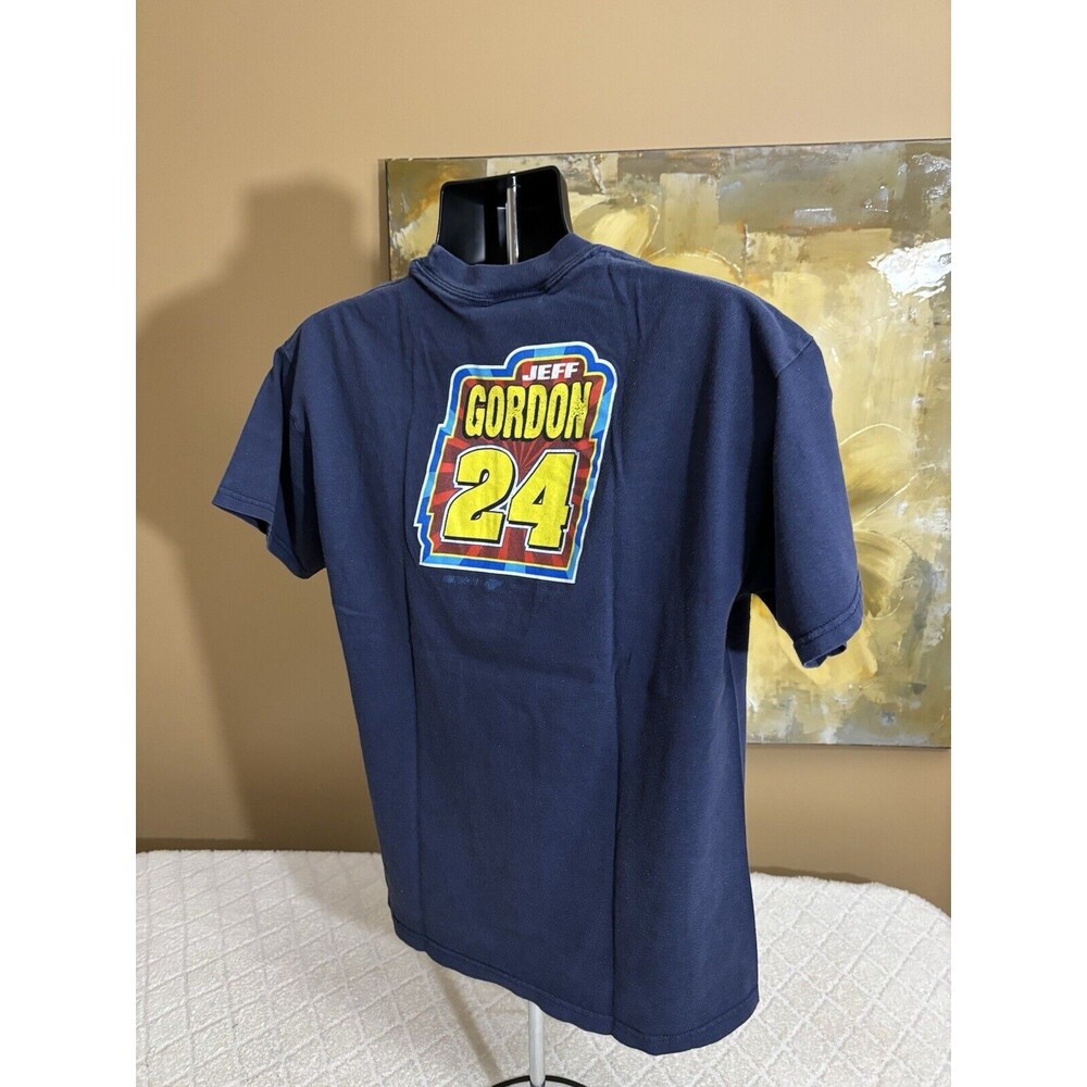 Vintage Winners Circle Jeff Gordon #24 NASCAR 2 Sided Graphic Tee Men’s Size L - Picture 10 of 16